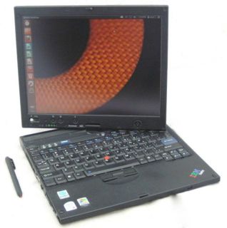 IBM ThinkPad X60 Core Duo 1 6GHz 3GB RAM 160GB HDD Tablet