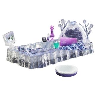 Monster High Ice Bed Playset for Abbey Bominable Hard to Find