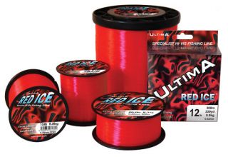 Ultima Red Ice Black Ice Sea Fishing Line All Sizes