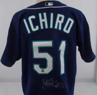Ichiro Suzuki Autographed Jersey Seattle Mariners