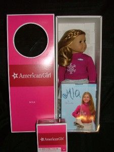  American Girl Doll of the Year MIA And Accessories Ice Skates Book