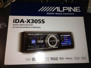 Alpine Ida X305S Digital Media Receiver iPod Pandora iPhone USB