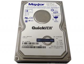 Maxtor 160GB 8MB Cache 7200RPM 3 5 IDE PATA Hard Drive 6L160P0 Free