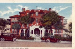 Providence Sanatorium Waco TX Publ by The Behrens Drug Co