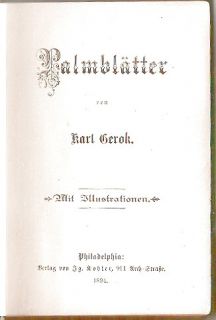 Above Title Page States the 1894 Publicaton Date, by Ignatius Kohler