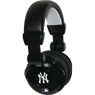 iHip MLB DJ Style Headphone with In Line Microphone   New York Yankees