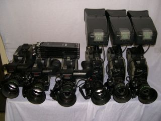 Ikegami HL 45 TA 45 Triax SDI Camera Set