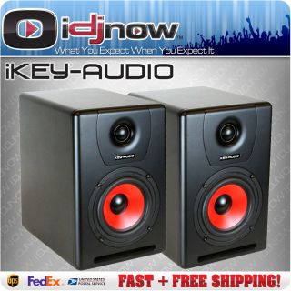 Ikey Audio M 606V2 6 Bi Amped Active Powered Studio Monitor Pair