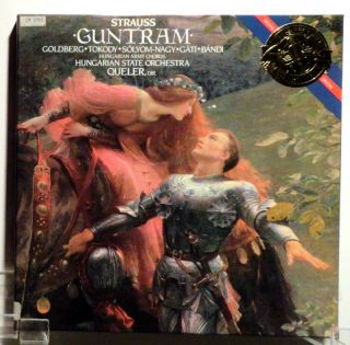 Strauss Guntram Queler 2 LPs Ilona Tokody CBS