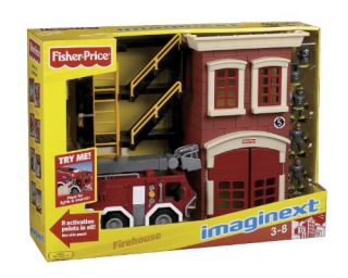 New Fisher Price Imaginext Fire Truck Playset
