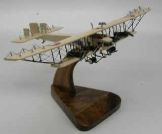Ilya Muromets Sikorsky Airplane Wood Model FreeShip New