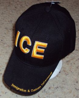 Ice Immigration Custom Law Enforcement Baseball Cap Hat