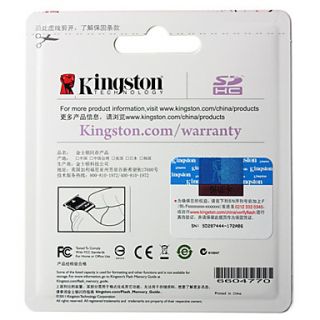 USD $ 13.59   8GB Kingston Hi speed Class 10 SDHC Flash Memory Card