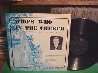 Dr Jack Van Impe LP Whos Who in The Church Sermons Cover by David