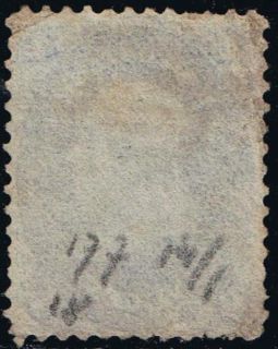 USA Stamp 63 1c Blue Franklin 1861 Used