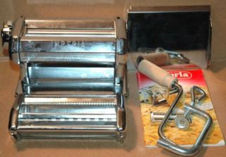 Imperia de Luxe SP 150 Fresh Home Made Pasta Machine with Tray