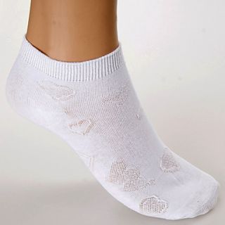  kjærlighet form low cut mønstrede sokker  10 par (tilfeldig farge