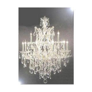 The Gallery Lighting Crystal Chandelier A83 Silver 21532 12 1