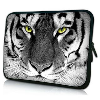 Tiger Pattern Neoprene Laptop Sleeve Case for 10 15 iPad MacBook Dell