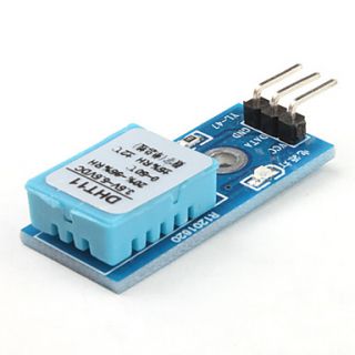 USD $ 7.99   6490 DHT11 Humidity Temperature Sensor Module (Blue