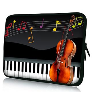 Piano and Cello Neoprene Laptop Sleeve Case for 10 15 iPad MacBook