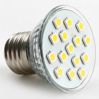 e27 5050 SMD 15 Ampoule LED blanc chaud 150 200lm de lumière (230v, 2