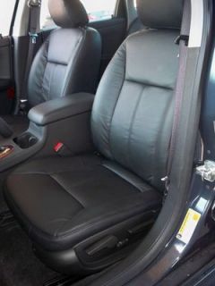 2011 2012 Impala Leather Interior Seat Cover Black