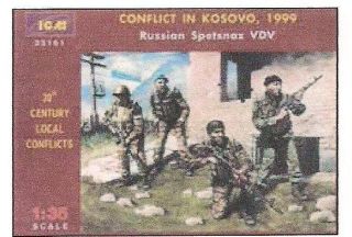  Russian Spetsnaz VDV Conflict in Kosovo 1999 4 Figures 1 35