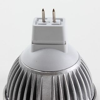 1W MR16 3000K warm weiß 270lm Lichtfleck Glühbirne (12 18V, 3W)