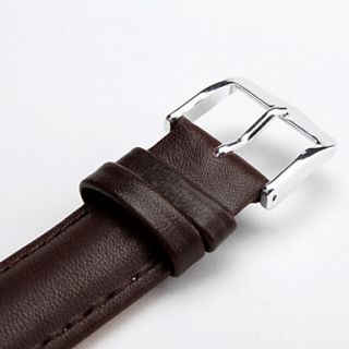 USD $ 2.99   Unisex Genuine Leather Watch Strap 20MM(White),