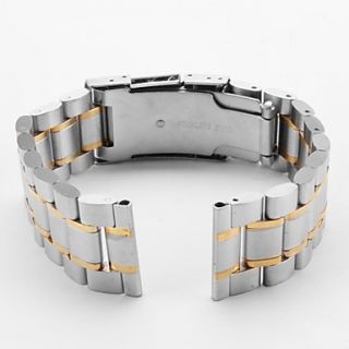 USD $ 10.99   Unisex Stainless Steel Watch Band 18MM (Silver),
