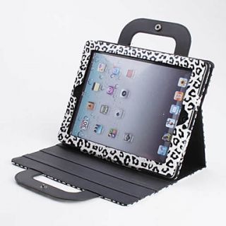 USD $ 21.99   Leopard Style PU Leather Case with Stand for the New