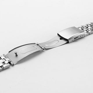 USD $ 2.89   Unisex Stainless Steel Watch Band 20MM (Silver),
