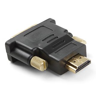 USD $ 2.99   Gold Plated DVI 24+5 Male to HDMI 19 Pin Male Converter
