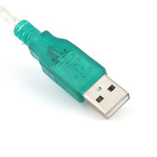 USD $ 6.59   USB 2.0 to 9/25 pin Serial RS232 Cable DB9/DB25 Adapter