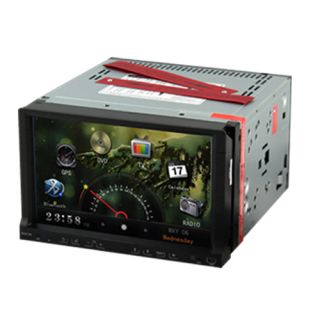  DIN 7 Car DVD CD  Player Touch Screen in Dash Stereo Radio