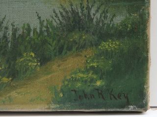 Landscape Oil Painting John Ross Key 1837 1920
