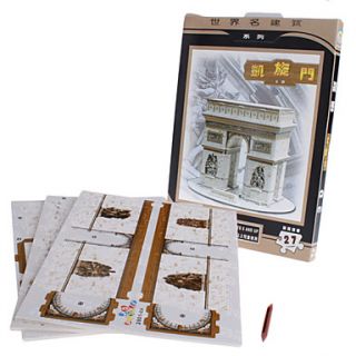 EUR € 13.70   DIY Papier 3D Puzzle Triumphal Arch (27pcs, No.2801 C