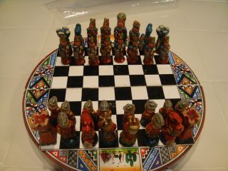 Spanish Indian Chess Sets