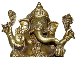  Alter Statue Good Luck Ganesh Hindu Gods Sculpture India Idols