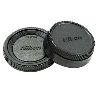 USD $ 2.29   Body & Rear Lens Cap for Nikon D7000 D5100 D5000 D3100