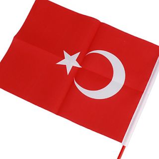  83   Flag of Turkey   Large 28.5 cm, Gratis Fragt På Alle Gadgets