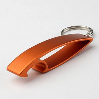 USD $ 2.29   Curve Style Bottle Opener Keychain (Random Color) ,