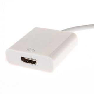 HDMI Female til 30 Pin Male Adapter kabel til iPad, iPhone 4/4S m.fl