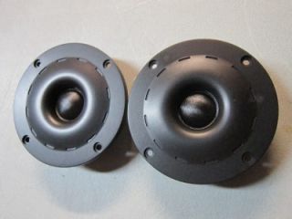 NEW (2) 1 Tweeter Speakers PAIR.Home Audio.Driver.60w.8ohm.One inch
