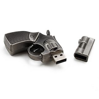 EUR € 45.99   32GB USB minne i Revolver stil (Silver), Gratis frakt