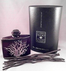 Crabtree and Evelyn India Hicks Island Night Fragrance Diffuser Purple