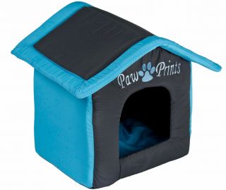 Dog Cat Pet Kennel Soft Cosy Cushioned House Pillow Collapsible Indoor