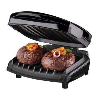 George Foreman GR10B Indoor Grill Cooking Easy Fast Healthier