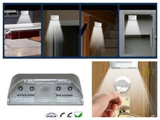  Operated IR Infrared Motion Sensor Home Indoor Lighting Light Lamp